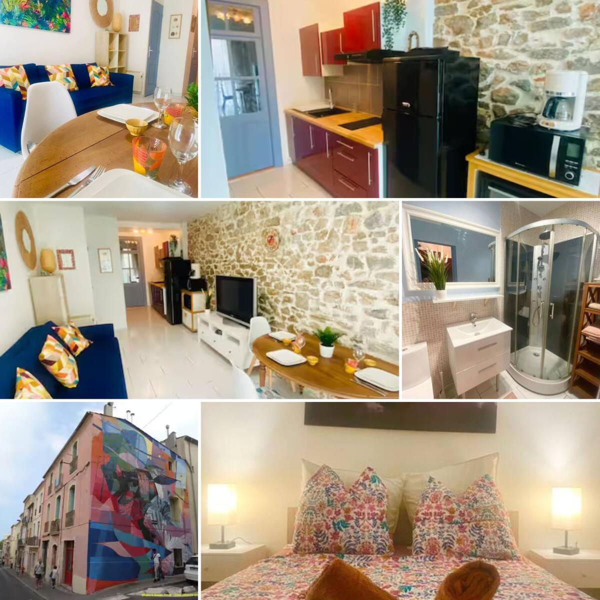 Appartement Neuf Cosy Centre Ville Quartier Haut Sete Exterior photo